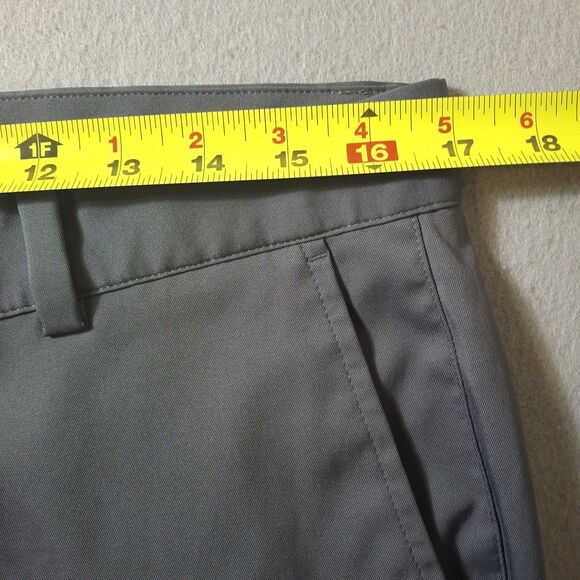 Nike Victory Golf Pants Mens 34x32 Gray Straight Leg Performance Dri Fit Chino - Picture 6 of 12